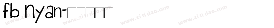 FB Nyan字体转换